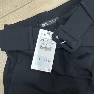 Zara Men's Elegant Black Dress Pants